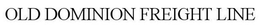 OLD DOMINION FREIGHT LINE trademark