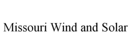 MISSOURI WIND AND SOLAR trademark