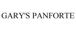 GARY'S PANFORTE trademark