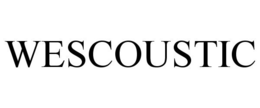WESCOUSTIC trademark