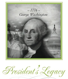 PRESIDENT'S LEGACY GEORGE WASHINGTON 1776 trademark