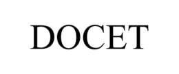 DOCET trademark
