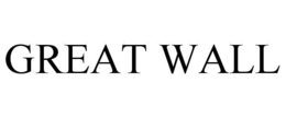 GREAT WALL trademark