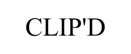 CLIP'D trademark