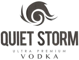 QUIET STORM ULTRA PREMIUM VODKA trademark