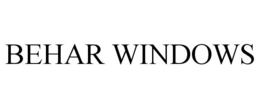 BEHAR WINDOWS trademark