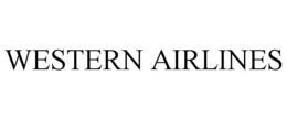 WESTERN AIRLINES trademark