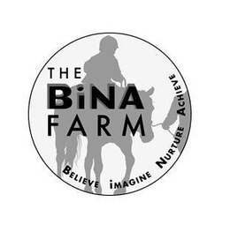 THE BINA FARM BELIEVE IMAGINE NURTURE ACHIEVE trademark