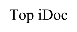 TOP IDOC trademark