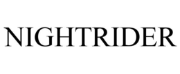 NIGHTRIDER trademark