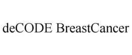 DECODE BREASTCANCER trademark