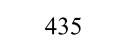 435 trademark