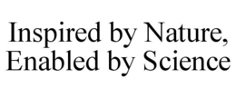 INSPIRED BY NATURE, ENABLED BY SCIENCE trademark