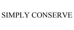 SIMPLY CONSERVE trademark