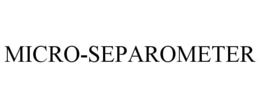 MICRO-SEPAROMETER trademark