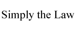 SIMPLY THE LAW trademark