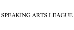 SPEAKING ARTS LEAGUE trademark