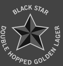 BLACK STAR DOUBLE HOPPED GOLDEN LAGER trademark