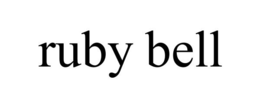 RUBY BELL trademark