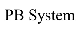 PB SYSTEM trademark