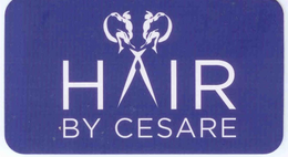 HAIR BY CESARE trademark
