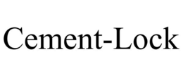 CEMENT-LOCK trademark