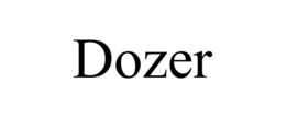 DOZER trademark