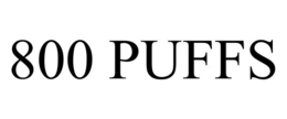 800 PUFFS trademark