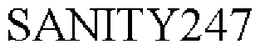 SANITY247 trademark