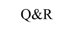 Q&R trademark