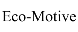 ECO-MOTIVE trademark
