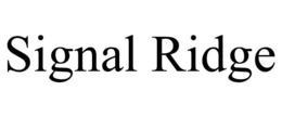 SIGNAL RIDGE trademark