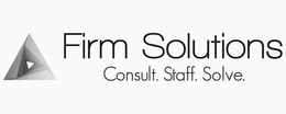 FIRM SOLUTIONS CONSULT. STAFF. SOLVE. trademark