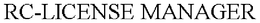 RC-LICENSE MANAGER trademark