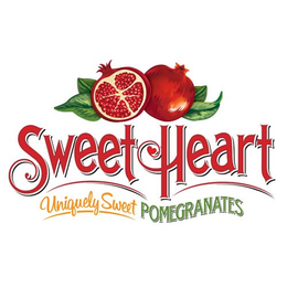 SWEETHEART UNIQUELY SWEET POMEGRANATES trademark