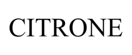 CITRONE trademark