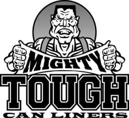 MIGHTY TOUGH CAN LINERS trademark