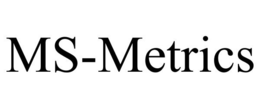 MS-METRICS trademark