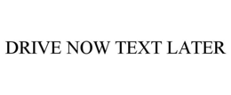 DRIVE NOW TEXT LATER trademark