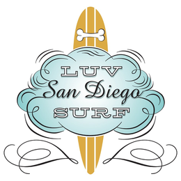 LUV SAN DIEGO SURF trademark