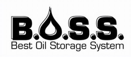 B.O.S.S. BEST OIL STORAGE SYSTEM trademark