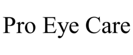 PRO EYE CARE trademark