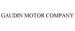 GAUDIN MOTOR COMPANY trademark