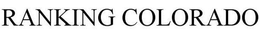 RANKING COLORADO trademark