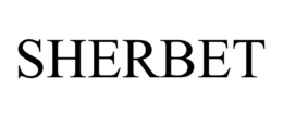 SHERBET trademark