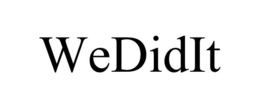 WEDIDIT trademark