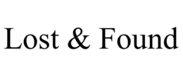 LOST & FOUND trademark