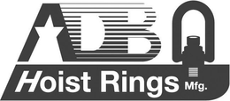ADB HOIST RINGS MFG. trademark