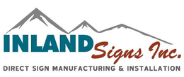 INLAND SIGNS INC. DIRECT SIGN MANUFACTURING & INSTALLATION trademark
