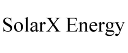 SOLARX ENERGY trademark